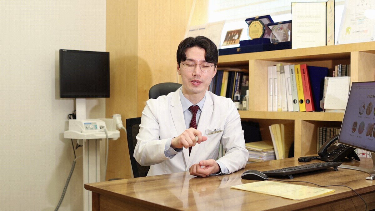 한방 다이어트에 대해 설명하는 한의사 (영상 장면)
